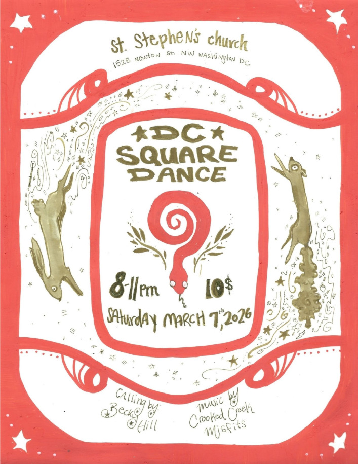 DC Square Dance promotional poster